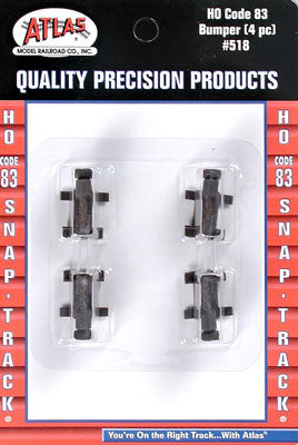 Atlas HO Code 83 Bumper (4) (ATL518)