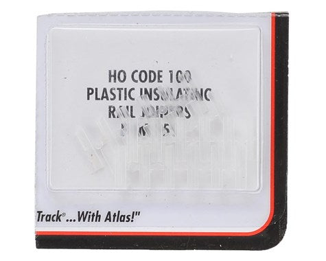 Atlas HO-Scale Code 100 Insulated Rail Joiners (ATL55)
