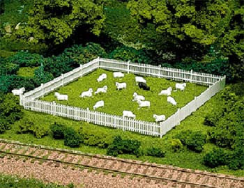 Atlas Picket Fence & Gate Kit HO (ATL776)