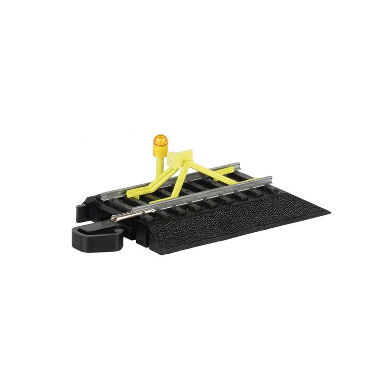 HO Steel Alloy E-Z Track Flashing Led Bumper (BAC44476)