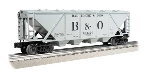Bachmann O 4-Bay Quad Hopper 3-Rail Williams Baltimore & Ohio (BAC47629)