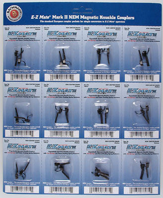Bachmann E-Z Mate II NEM Coupler Center Shank Med (12) (BAC78035)