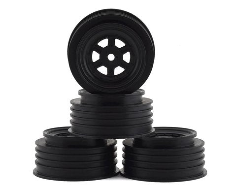DE Racing Gambler Front Wheels w/12mm Hex (DER-GSF-LB)