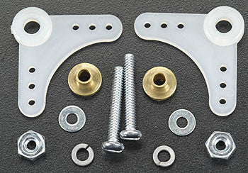 DuBro 90° Nylon Bellcrank Assembly (DUB167)