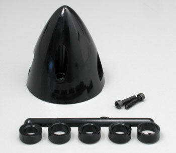 DuBro 1-1/2" Spinner Black (DUB261)