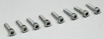 Dubro Sheet Metal Screws #4x1/2 (8) (DUB382)