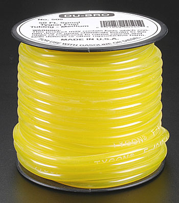 DuBro 3/32"ID Tygon Gas/Diesel Fuel Tubing 50' (DUB505*)