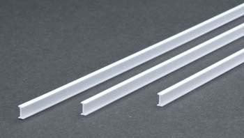 Evergreen I Beam .250" 6.4mm (3) (EVG277)
