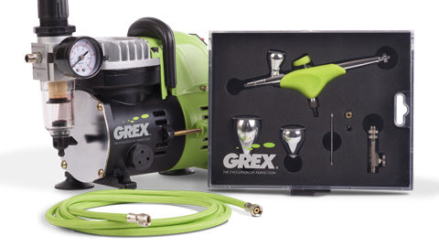 Grex Airbrush Combo Kit Genesis.GI + AC1810-A (GRK05)