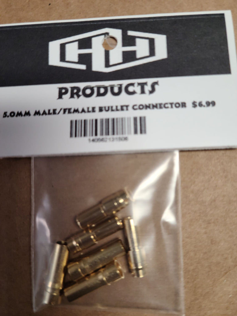 Hamilton Hobbies 5MM FEMALE BULLET CONNECTOR (HAM131506)