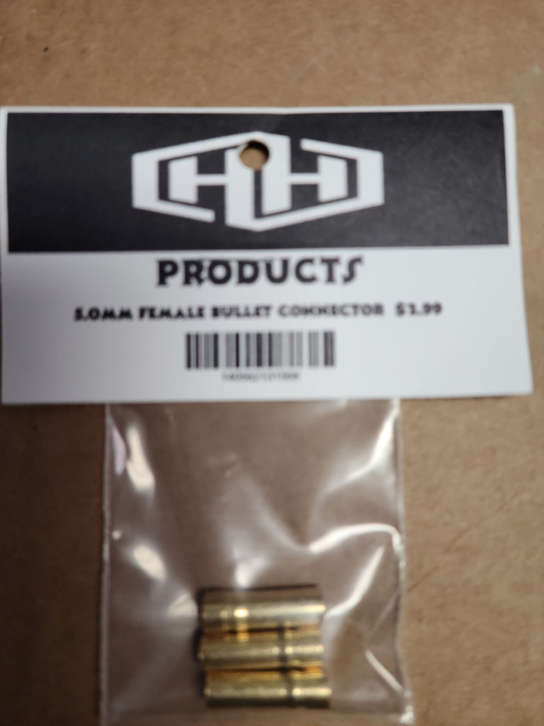 Hamilton Hobbies 5MM FEMALE BULLET CONNECTOR (HAM131508)