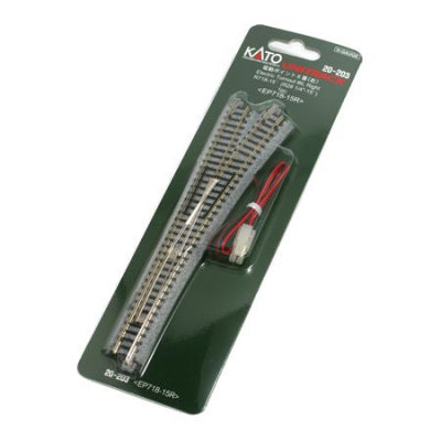 Kato USA N #6 Remote Right-Hand Turnout (KAT20203)