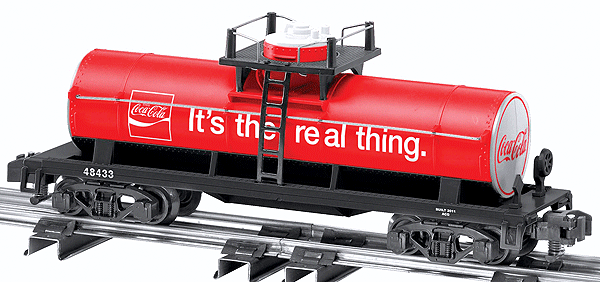 Lionel Coca-Cola® Single-Dome Tank Car (LNL648433)