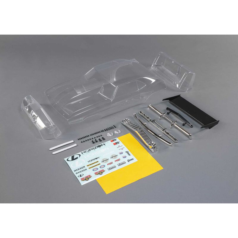 Losi 22S Drag 69 Camaro Pre-Cut Body Set (Clear) (LOS230086)