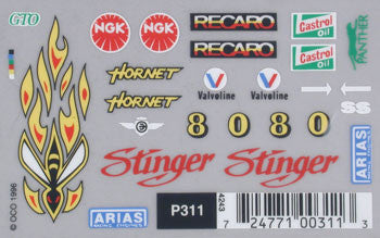 PineCar Stinger Decal (PIN311)