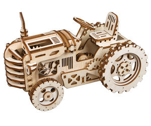 Robotime Tractor - with wind-up spring (ROELK401)