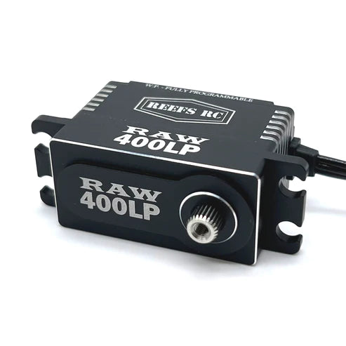 Reefs RC RAW400LP High Torque Waterproof Digital Servo (High Voltage) (Black) (SEHREEFS137)