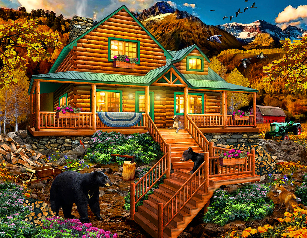 SunsOut Mountain Cabin Visitors (SUN46008)