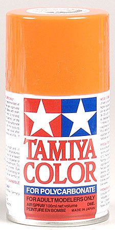 Tamiya PS-7 Polycarbonate Spray Orange 3 oz (TAM86007)