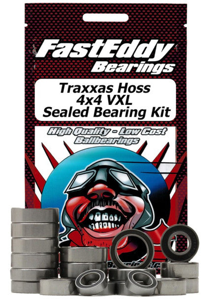 FastEddy Traxxas Compatible Hoss 4x4 VXL Sealed Bearing Kit (TFE6289)