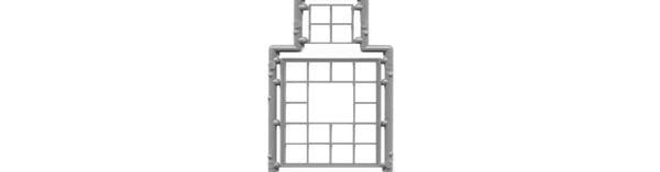 TICHY 20 PANE INDUSTRIAL WINDOW (TIC2013)