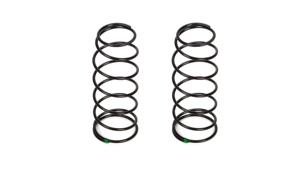 Team Losi Racing 16mm Front Shock Spring, 4.8 Rate, Green (2): 8B 3.0 (TLR243016)
