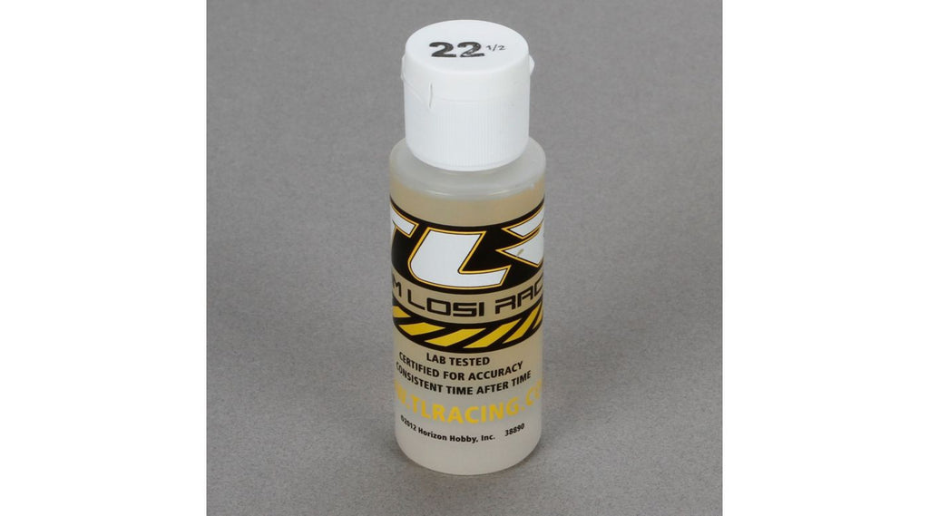 Team Losi Racing Silicone Shock Oil (2oz) (22.5wt) (TLR74003)