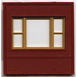 Woodland Scenics HO DPM Dock Level 20th Century Window (4) (WOO30163)