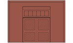 Woodland Scenics O DPM St/Dock Level Freight Door (WOO90107)
