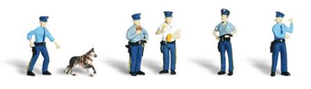 Woodland Scenics HO Policemen (WOOA1822)