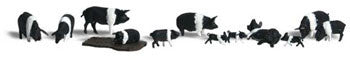 Woodland Scenics Hampshire Pigs HO (WOOA1864)