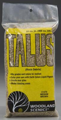 Woodland Scenics Talus Medium Brown (WOOC1275)