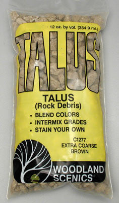 Woodland Scenics Talus Extra Coarse Brown (WOOC1277)