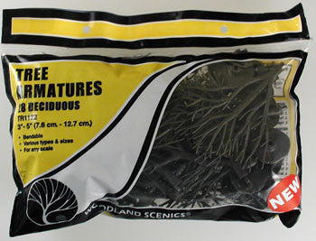 Woodland Scenics Tree Armatures 3-5" (28) (WOOTR1122)
