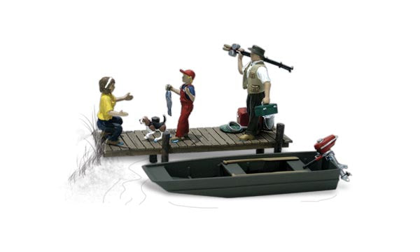 Woodland Scenics Family Fishing - HO Scale (WOOA1923_