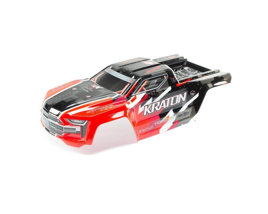 Arrma Kraton 6S BLX Pre-Painted Body (Red) (ARA406156)
