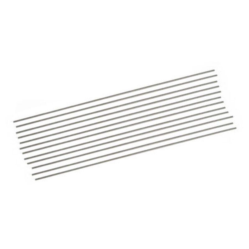 DuBro Fully Thread Rods, 12": 2-56 (DUB378)