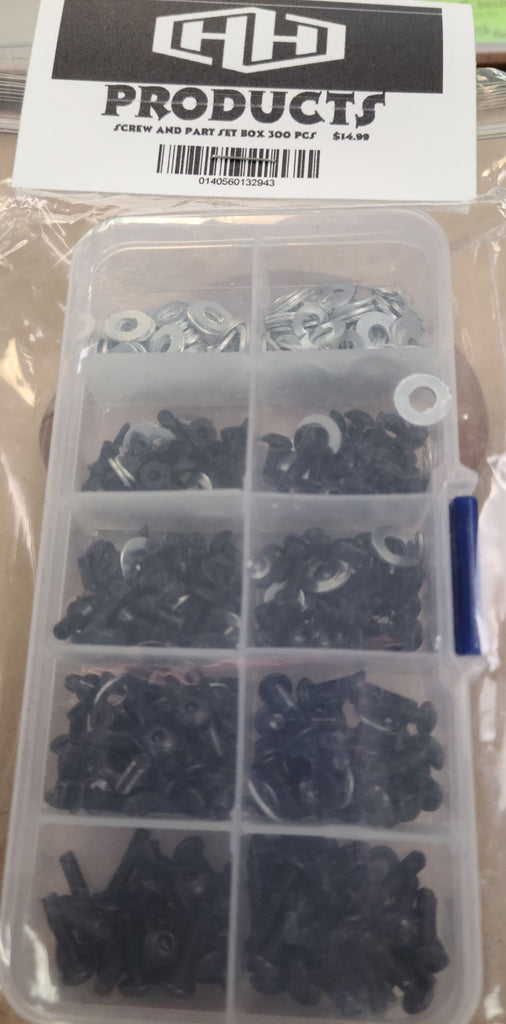 Hamilton Hobbies Screw and Part Set Box - 300 PC (HAM132943)