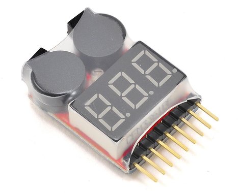 Team Integy LiPo Voltage Checker w/Warning Alarm (INTC23212)
