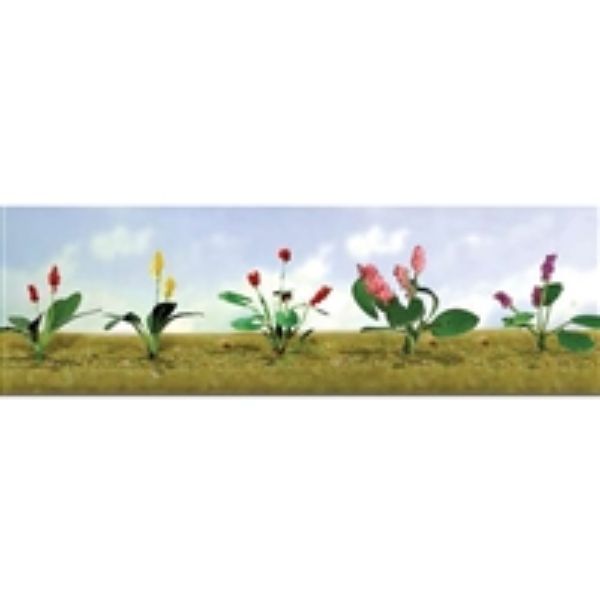 JTT Flower Plants Assortment: #3 – 10/pk – O Scale (JTT95562)