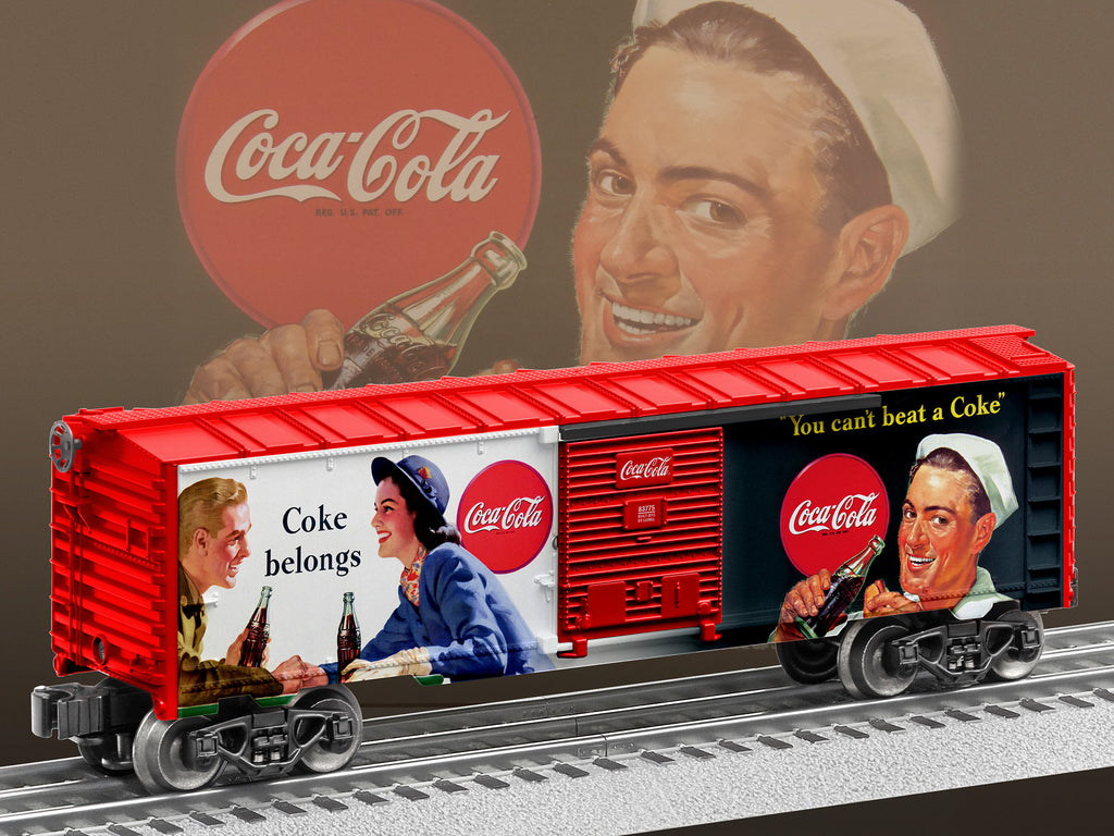 Lionel Coca-Cola™ Heritage Military Boxcar #3 (LNL683782)