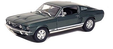 Maisto 1967 Ford Mustang GTA Fastback (Metallic Green) (MAI31166GRN)
