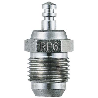 O.S. RP6 Turbo Glow Plug Medium On-Road (OSMG2703)