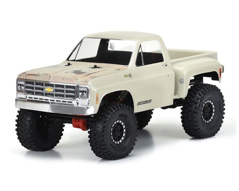 Pro-Line 1978 Chevy K-10 12.3" Rock Crawler Body (Clear) w/Cab & Bed (PRO352200)