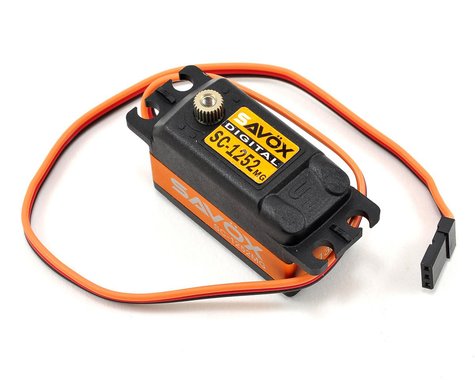 Savox SC-1252MG Low Profile "Super Speed" Metal Gear Digital Servo (SAVSC1252MG)