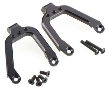 ST Racing Concepts Aluminum Front Shock Tower Black SCX10 (2) (STA80025FBK)