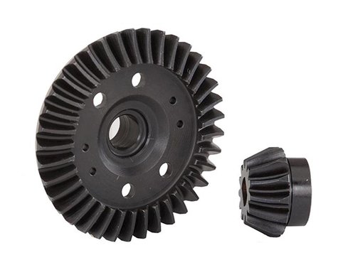 Traxxas Rear Machined Ring & Pinion Gear (Spiral Cut) (TRA6879R)