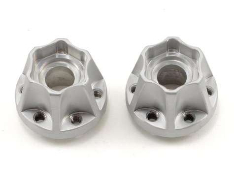 Vanquish Products SLW Hex Hub Set (Silver) (2) (600) (VPS01039)