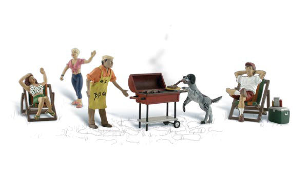 Woodland Scenics Backyard Barbeque - O Scale (WOOA2765)