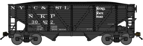 Walthers Nickel Plate Road 30822 (black, NYC&St.L Markings)   (188-63180)